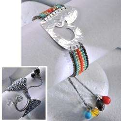 Mishky Sterling Silver Heart Bracelet (Colombia)  
