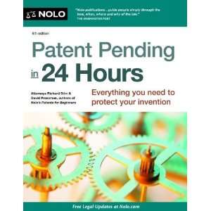  Patent Pending in 24 Hours (9781413317565) Richard Stim 
