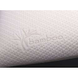 Italian 4 inch Memory Foam Pillow with Rayon from Bamboo Cover 