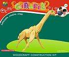 Wooden Giraffe Puzzle   Alphabet/Numbers (non toxic).  