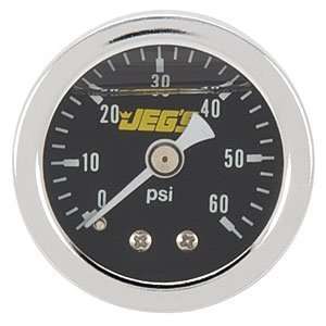  JEGS Performance Products 41012 Fuel Pressure Gauge (Black 