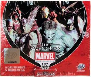 Vs System Marvel Avengers Spanish Booster Box  