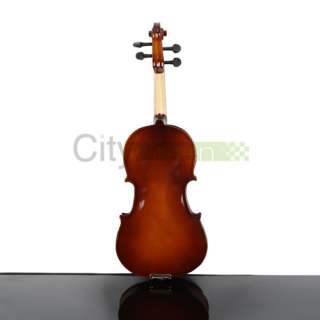   quality 1/4 size Acoustic Violin Natural + Case+ Bow + Rosin  