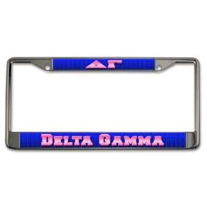  Delta Gamma Custom License Plate Frame 