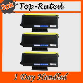 3PK Toner cartridges For Brother TN650 TN620 HL 5340D DCP 8080DN 