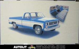 1974 1975 ? Chevrolet Cheyenne Super 10 Pickup Poster  