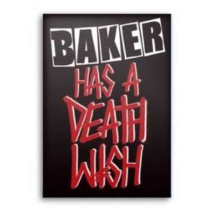  DEATHWISH BAKER HAS A DEATH WISH DVD
