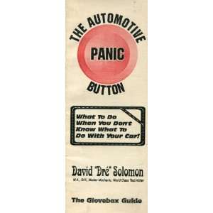 The Automatic Panic Button What to Do When You Dont Know What to Do 