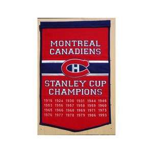 Montreal Canadiens Dynasty Banner