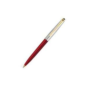  Parker 45 Burgundy Gold Trim with Dome Ballpoint Pen 