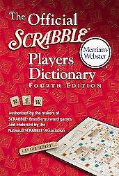 The Official Scrabble Players Dictionary (Hardcover)  