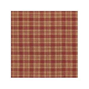  Red & Tan Plaid Twin Bedskirt
