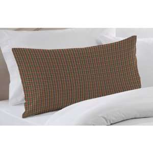  Tan And Blue Plaid, Red Pink Line, Fabric Pillow Cover 21 