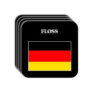  Germany   FLOSS Set of 4 Mini Mousepad Coasters 