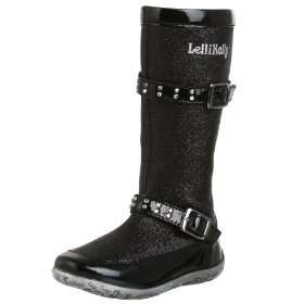 Lelli Kelly Disco Hi Boot Black   New in Box   Size 27 Euro/ 9 1/2 US