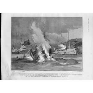  Sea Fight Sebastopol, Mutineers Beaten 1905 Ships