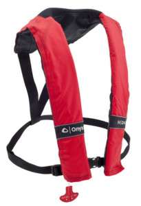 Onyx Manual Inflatable Life Jacket Vest   Red  