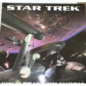  2006 STAR TREK SHIPS OF THE LINE CALENDAR 