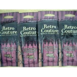 Devoted Creations Retro Couture Tanning Salon Lotion Lot of 4 Sample 