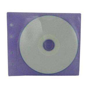 300 CD/DVD Double sided Refill Plastic Sleeve Purple  