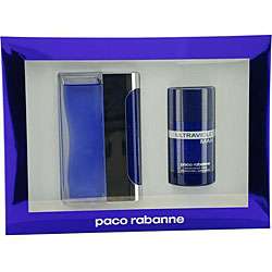 Paco Rabonne Ultraviolet Mens 2 piece Fragrance Set  