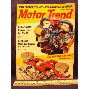 1959 59 November MOTOR TRENDS Magazine (Features Driving the Dodge 