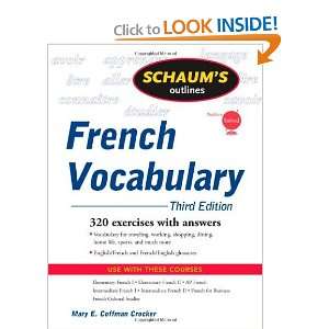  Schaums Outline of French Vocabulary, 3ed (Schaums 