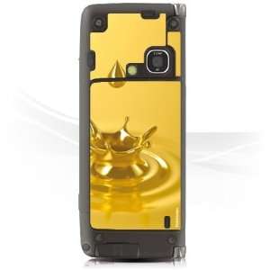  Design Skins for Nokia E90   Gold Crown Design Folie Electronics