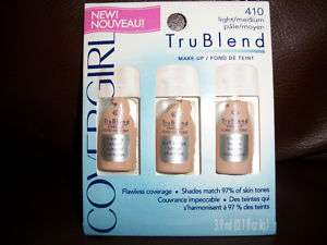 COVERGIRL TRIAL SIZE 3 PACK LIQUID FOUNDATION # 410 022700056781 