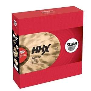 Sabian HHX Super Cymbal Set  15007XBS 622537059957  