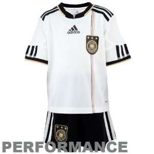 com adidas Germany Toddler White Home Performance Team Uniform Soccer 