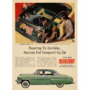   Ford Motor Co. Sunroof Car   Original Print Ad