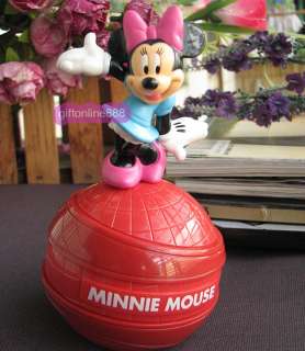Minnie Mouse tellurion Figure can piggy bank Money Box  