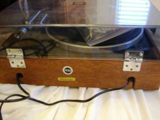 VINTAGE / SANSUI SR 2050 C TURNTABLE WITH MANUAL + EXTRAS  