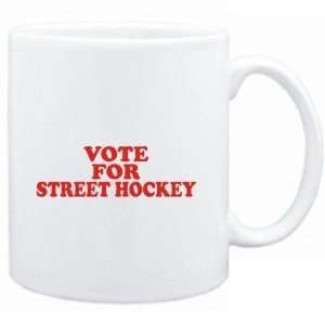 Mug White  VOTE FOR Street Hockey  Sports  Sports 