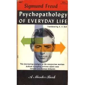  Psychopathology of Everyday Life Sigmund Freud Books