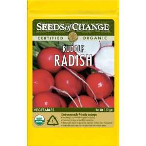  Seeds of Change S21080 Certified Organic Rudolf Radish 