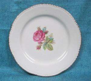 CUNNINGHAM AND PICKETT INC. 22KT GOLD CALIROSE PLATE  