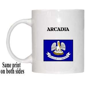    US State Flag   ARCADIA, Louisiana (LA) Mug 