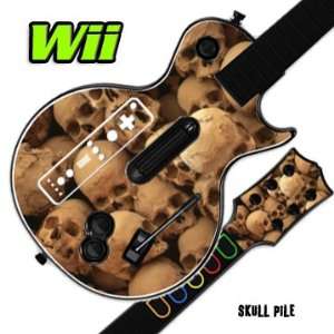   Cover for GUITAR HERO 3 III Nintendo Wii Les Paul   Skull Pile Video