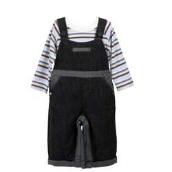 Mini Muffin Infant Boys Overalls Outfit  