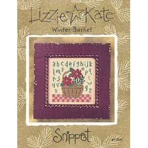  Winter Basket   Cross Stitch Pattern Arts, Crafts 