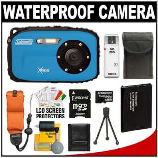 Coleman Xtreme Shock & Waterproof Digital Camera Blue 084438908039 