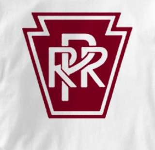 Pennsylvania Railroad Railway Logo T Shirt XL  