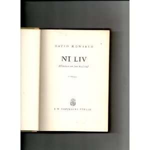    Ni Liv (In Norwegian) David Howarth, Odd Bang Hansen Books