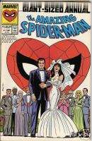1987 #21 AMAZING SPIDERMAN GIANT SIZED ANNUAL WEDDING  
