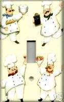 FAT CHEFS SINGLE LIGHT SWITCH PLATE COVER  