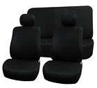 universal car seat cover solid black color expedited shipping 