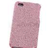 Pink Rhinestone Bling Hard Case Cover For iPhone 4 4S 4G 4GS 4G  