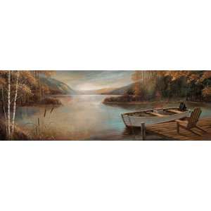Tranquil Waters by Ruane Manning 36x12 